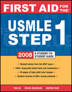 First aid for the USMLE step 1 2008