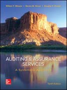 Auditing & Assurance Services: A Systematic Approach