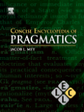 Concise encyclopedia of pragmatics