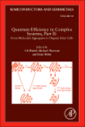 Quantum efficiency in complex systems: organic solar cells pt. II From molecular aggregates to organic solar cells