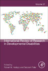 International Review of Research in Developmental Disabilities