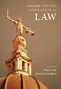 The new Oxford companion to law