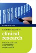 An introduction to clinical research