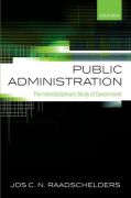 Public administration: the interdisciplinary study of government