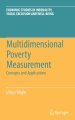 Multidimensional poverty measurement: concepts and applications