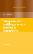 Semiparametric and nonparametric methods in econometrics