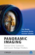 Panoramic imaging: sensor-line cameras and laser range-finders