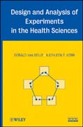 Design and analysis of experiments in the health sciences