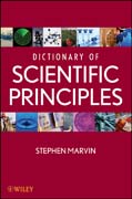 Dictionary of scientific principles