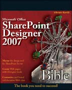 Microsoft office sharePoint designer 2007 bible