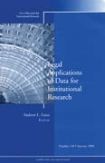 Legal applications of data for institutional research