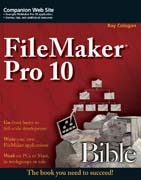 FileMaker pro 10 bible