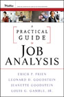 A practical guide to job analysis