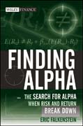 Finding Alpha: the search for Alpha when risk and return break down