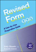 Revised form 990: a line-by-line preparation guide