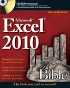 Excel 2010 bible