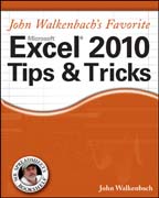 John Walkenbach's favorite Excel 2010 tips and tricks