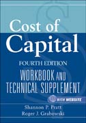 Cost of capital: workbook and technical supplement