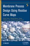 Membrane process design using residue curve maps