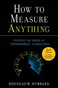 How to measure anything: finding the value of intangibles in business