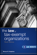 The law of tax-exempt organizations