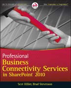 Professional business connectivity services in SharePoint 2010