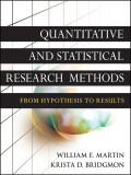 Quantitative and statistical research methods: from hypothesis to results