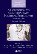 A companion to contemporary political philosophy