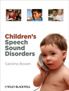 Children's speech sound disorders