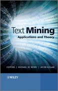 Text mining: applications and theory