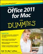 Office 2011 for mac for dummies