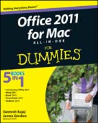 Office 2011 for Mac all-in-one for dummies