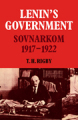 Lenin's government: Sovnarkom 1917-1922