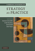 Cambridge handbook of strategy as practice