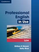 Professional English in use: law