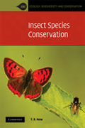 Insect species conservation