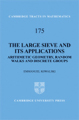 The large sieve and its applications: arithmetic geometry, random walks and discrete groups