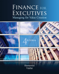 Finance for executives: managing for value creation