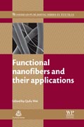 Functional nanofibers and their applications