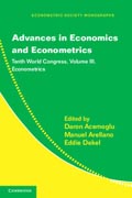 Advances in Economics and Econometrics: Tenth World Congress