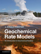 Geochemical Rate Models: An Introduction to Geochemical Kinetics