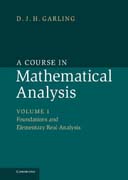 A Course in Mathematical Analysis