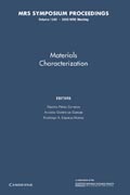 Materials Characterization: Volume 1242