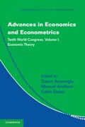 Advances in Economics and Econometrics: Tenth World Congress