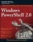 Windows PowerShell 2.0 bible