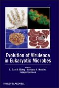 Evolution of virulence in eukaryotic microbes