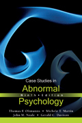 Case studies in abnormal psychology