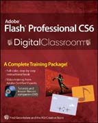 Adobe Flash professional CS6 digital classroom