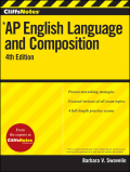 CliffsNotes AP English language and composition