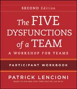 The five dysfunctions of a team: intact teams participant workbook